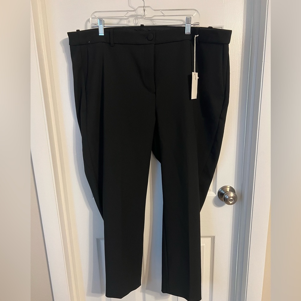 J. Crew Black Tailored Trousers